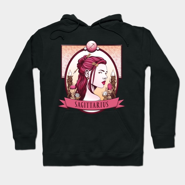 Sagittarius Hoodie by redappletees